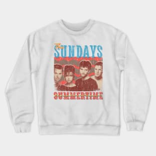 The Sundays Vintage 1990 // Summertime Original Fan Design Artwork Crewneck Sweatshirt